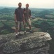 Anthony, Brian and Heidi at Hawk Mountain in Hamburg, PA