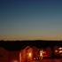 The dusk sky in State College.