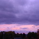 The post-storm sky at night in State College.