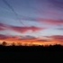 The dusk sky, from Exeter Bible Church.