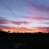 The dusk sky, from Exeter Bible Church.