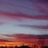 The dusk sky, from Exeter Bible Church.