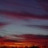 The dusk sky, from Exeter Bible Church.