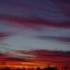 The dusk sky, from Exeter Bible Church.