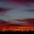 The dusk sky, from Exeter Bible Church.