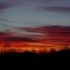 The dusk sky, from Exeter Bible Church.