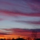 The dusk sky, from Exeter Bible Church.