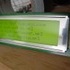 The 4x40 character LCD screen up close.