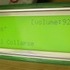The 4x40 character LCD screen up close.