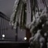 A bright snowy night