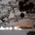 A bright snowy night