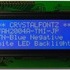 Some photos of a blue LCD.
