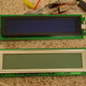Some photos of a blue LCD.