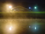 Ducks and Fog on K-Milk Pond