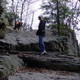 Hawk Falls Trail in Hickory Run State Park