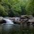 Big Creek Trail hike to Mouse Creek Falls in North Carolina