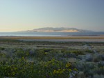 The Great Salt Lake in Utah