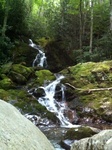 Big Creek Trail hike to Mouse Creek Falls in North Carolina
